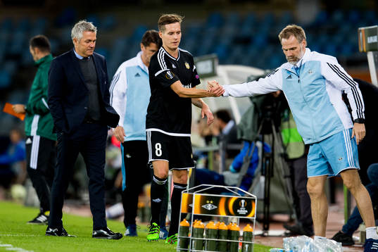 Kåre Ingebrigtsen, head coach of Rosenborg, and Erik