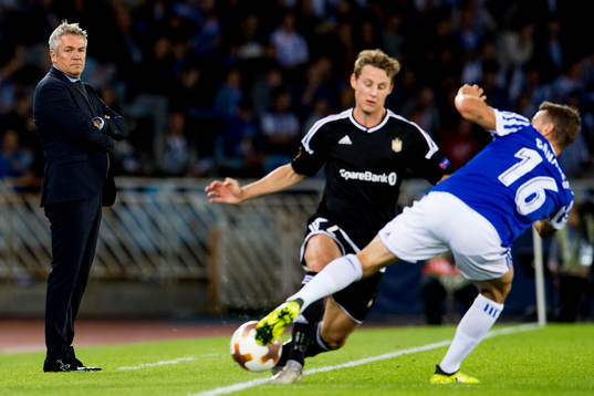 Kåre Ingebrigtsen, head coach of Rosenborg, looks
