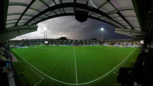 Vy över Bravida Arena