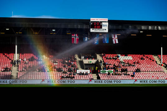 General view of Fredrikstad Stadion