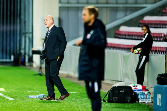 Alfie Wylie, head coach, of Northern Ireland and Martin