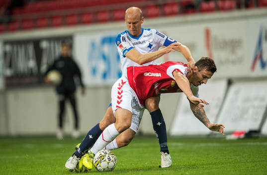 Kalmars Erton Fejzullahu och Norrköpings Andreas Johansson
