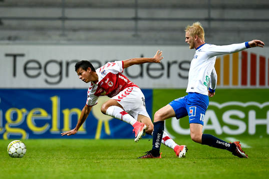Kalmars Romário Pereira Sipião och Norrköpings Karl