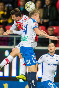Kalmars Erton Fejzullahu och Norrköpings Eric Smith
