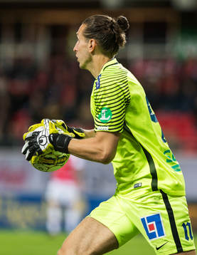 Norrköpings målvakt David Mitov Nilsson