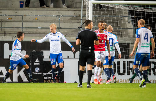 Norrköpings Karl Holmberg jublar