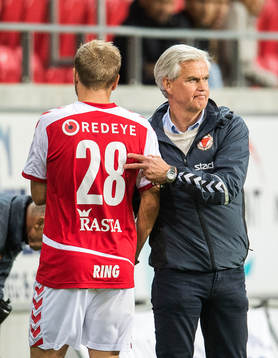 Kalmars tränare Nanne Bergstrand och Jonathan Ring