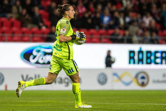 Norrköpings målvakt David Mitov Nilsson