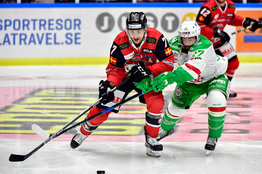 Malmö Redhawks Nils Andersson och Rögles Jesper