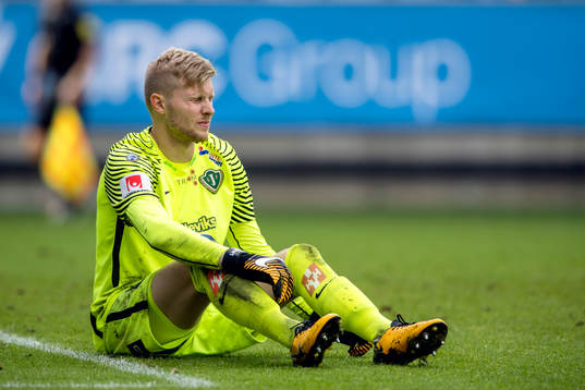 Jönköpings målvakt Anton Cajtoft