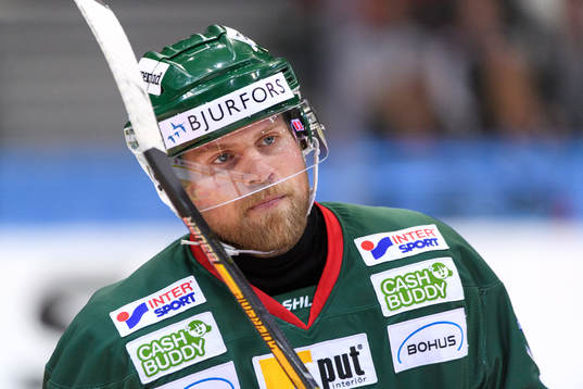 Frölundas Sean Bergenheim deppar
