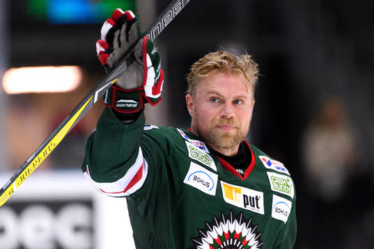 Frölundas Sean Bergenheim tackar publiken