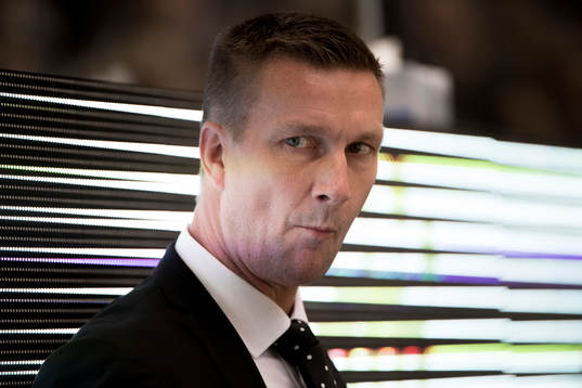 Färjestads tränare Johan Pennerborn
