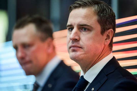 Linköpings tränare Dan Tagnes deppar