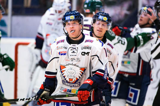 Linköpings Mark Zengerle deppar