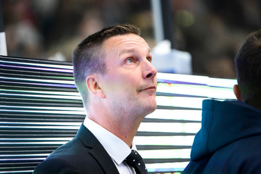 Färjestads tränare Johan Pennerborn