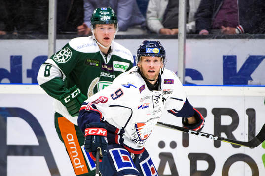 Färjestads Lucas Nordsäter och Linköpings Tony