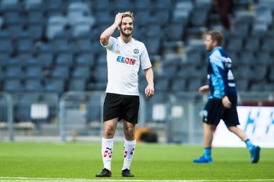 Örebros Johan Mårtensson deppar