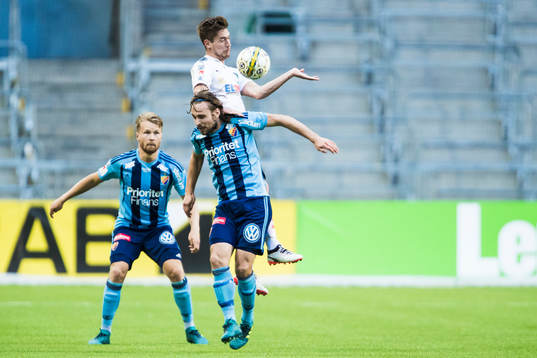 Örebros Victor Sköld och Djurgårdens Kevin Walker