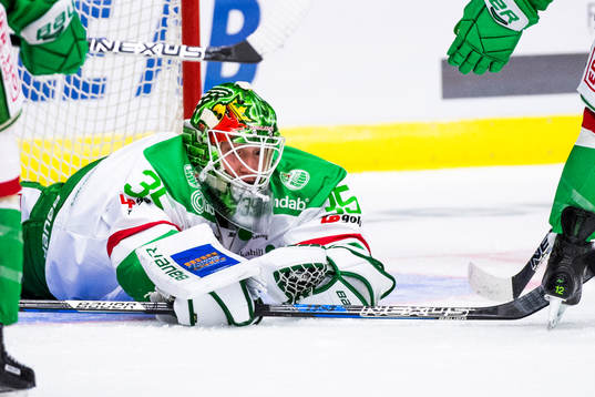 Rögles målvakt Emil Kruse