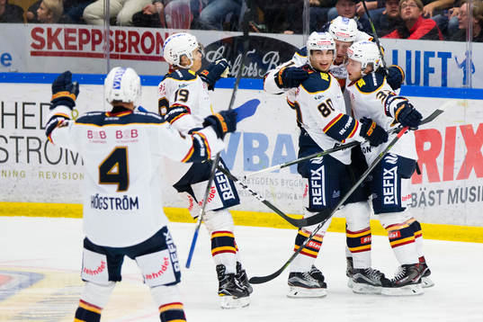 Djurgårdens spelare jublar