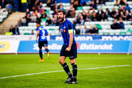 Morten Morisbak Skjønsberg of Stabæk reacts