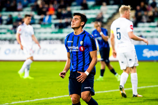 Rubio Yovani Mendez Rubin of Stabæk reacts