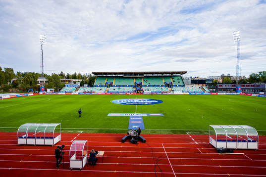 General view of Nadderud Stadion