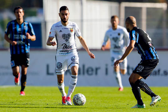 Östersunds Gabriel Somi och Sirius Karl Larson
