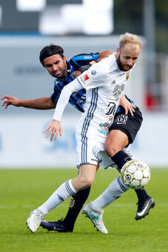 Östersunds Curtis Edwards och Sirius Alexander Nilsson
