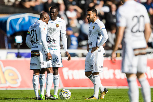Östersunds Fouad Bachirou, Ken Sema och Saman Ghoddos