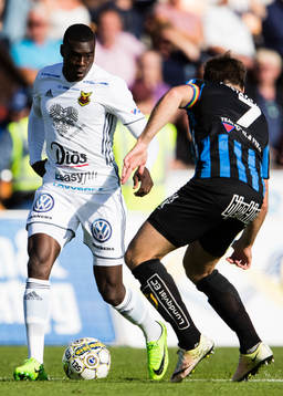 Östersunds Ken Sema utmanar Sirius Niklas Busch Thor