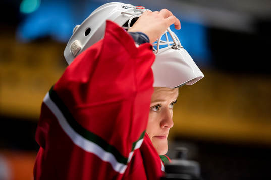 Modos målvakt Emma Söderberg