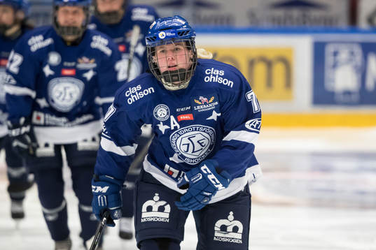 Leksands Emma Lind  jublar