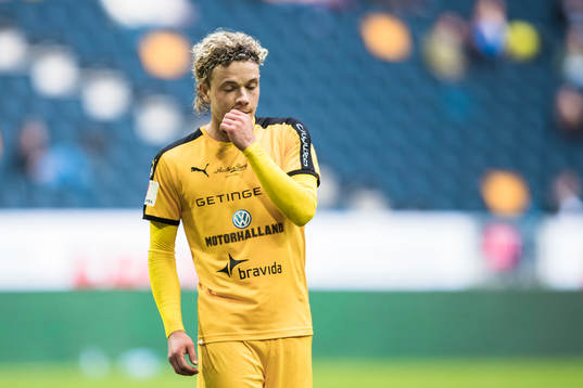 Halmstads Höskuldur Gunnlaugsson deppar