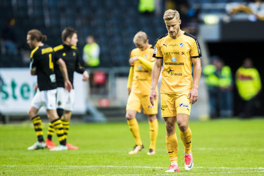Halmstads Alexander Ruud Tveter deppar