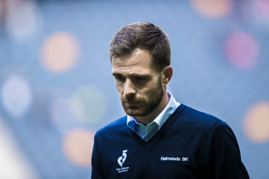 Halmstads tränare Igor Krulj deppar