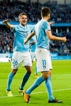 Malmö FFs Andreas Vindheim kramar om Alexander Jeremejeff