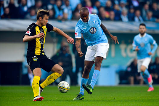 Malmö FFs Carlos Strandberg
