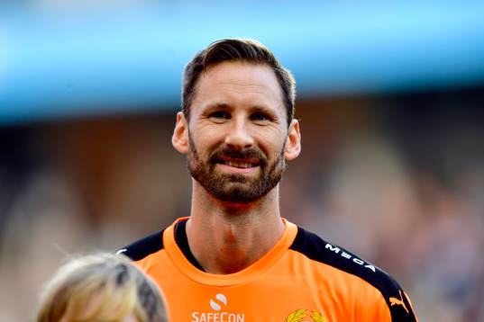 Hammarbys målvakt Johan Wiland