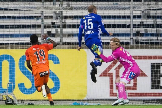 AFC Eskilstunas Mohamed Buya Turay utmanar Sundsvalls