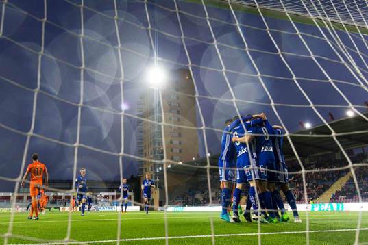 Sundsvalls Kristinn Freyr Sigurdsson och Linus Hallenius
