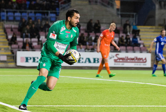 AFC Eskilstunas Målvakt Alireza Haghighi