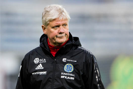 Sundsvalls materialförvaltare Morgan Eriksson innan