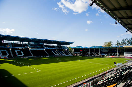 General view of Skagerak Arena