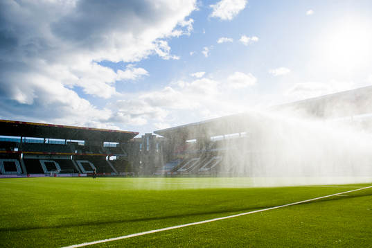 General view of Skagerak Arena