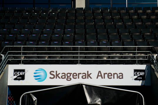 General view of Skagerak Arena