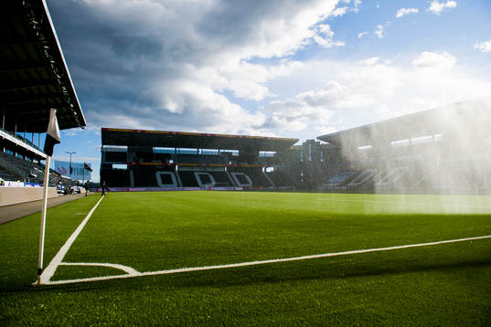 General view of Skagerak Arena