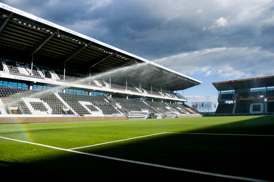 General view of Skagerak Arena