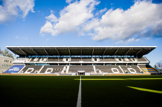 General view of Skagerak Arena